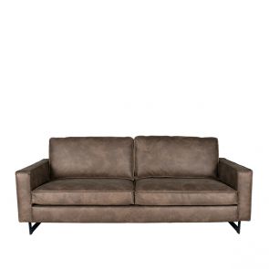Bank Arezzo 3-Zits Taupe Microvezel 1