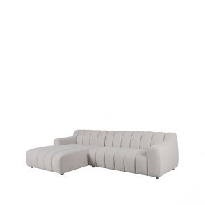 Bank Mondello Chaise Lounge + 2,5-Seater Naturel Touch Perspectief
