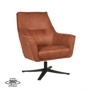 Draaifauteuil Tod 76x75x90 cm