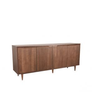 Dressoir Jule 200x49x87 Cm Walnoot Eikenhout Perspectief