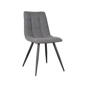 Eetkamerstoel Jelt Grijs Boucle 45x56x85 cm Perspectief