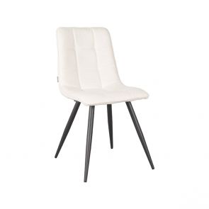 Eetkamerstoel Jelt Ivory Boucle 45x56x85 cm Perspectief