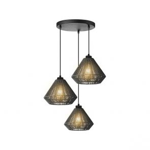 Hanglamp Ibiza Diamond 3-Lichts 30x30x150 cm