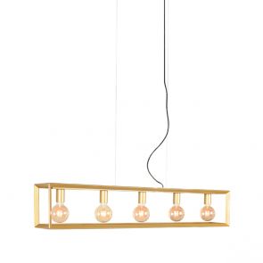 Hanglamp Tetto Goud 120x20x141 Cm Perspectief