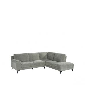 Hoekbank Santino Rechts 257x215x85 Cm Stone Elite