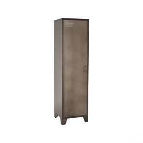 Hoge Kast Fence 1-Deurs Vintage Metaal 1
