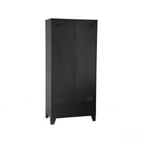 Hoge Kast Fence 2-Deurs 90x50x185 cm