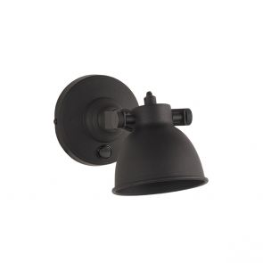 LED Wandlamp Bow Zwart Metaal 11x22x14 cm 1