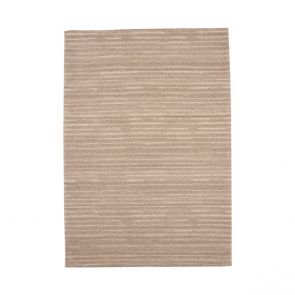 Vloerkleed Luxy Taupe Wol 200x300 Cm Voorkant