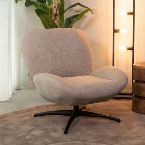 Draaifauteuil Clayton 82x89x91 cm