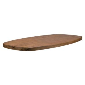 Tafelblad Deens Ovaal Straight Edge 240x100 cm