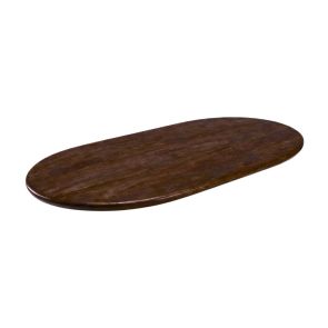 Tafelblad Halve Cirkel Sloppy Edge 200x100 cm