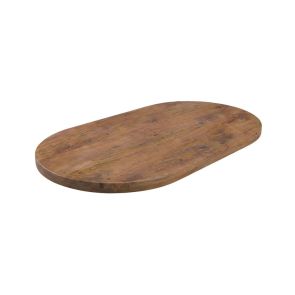Tafelblad Halve Cirkel Straight Edge 160x100 cm