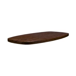 Tafelblad Deens Ovaal Straight Edge 180x100 cm