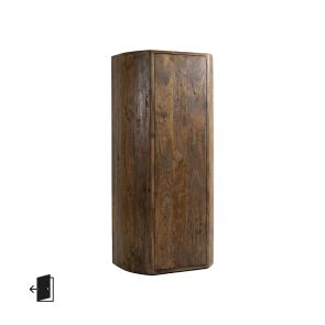 Hoge Kast Saya Linksdraaiend 1 Deur 62x35x140 cm