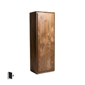 Hoge Kast Nori Rechtsdraaiend 1 Deur 55x35x160 cm