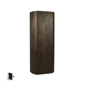 Hoge Kast Miya Rechtsdraaiend 1 Deur 70x35x160 cm