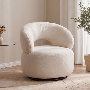 Draaifauteuil Nusenna 82x81x73 cm
