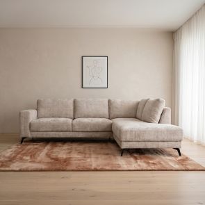 Hoekbank Luxor Rechts 262x196x85 cm