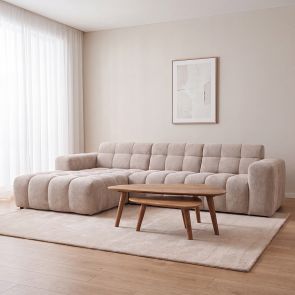 Loungebank Luna XL Links 327x170x83 cm