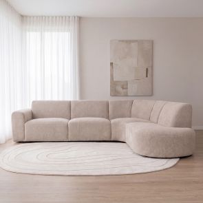 Hoekbank Evito Rechts 300x230x80 cm