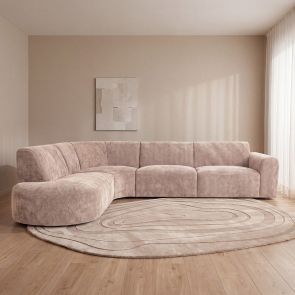 Hoekbank Evito Links 300x230x80 cm