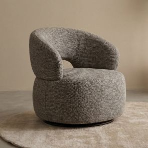 Draaifauteuil Nusenna 82x81x73 cm