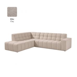 Hoekbank Valentino Links 290x233x83 cm