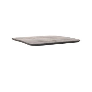 Restauranttafelblad Vierkant Sloppy Edge 70x70 cm