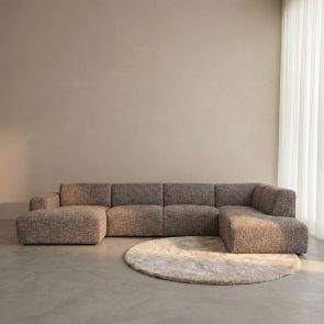 U-Bank Verona Rechts 380x222x78 cm