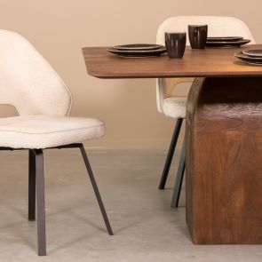 Eettafel Ingo 130x130x76 cm