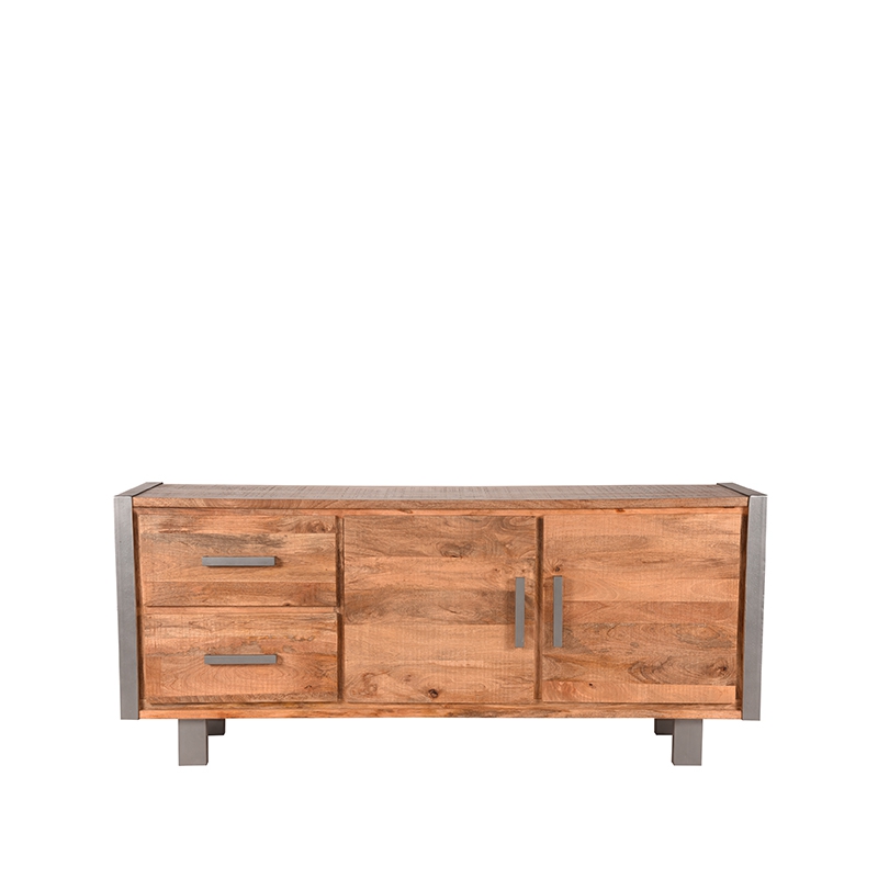 LABEL51 Dressoir Factory - Rough - Mangohout - 180 cm