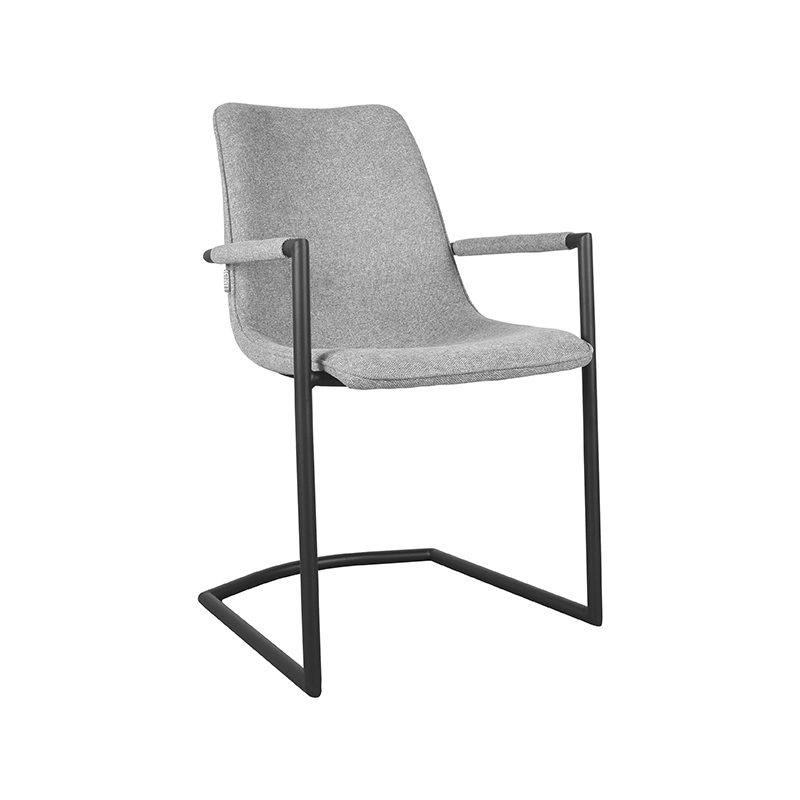 LABEL51 Eetkamerstoel Bono - Zinc - Weave