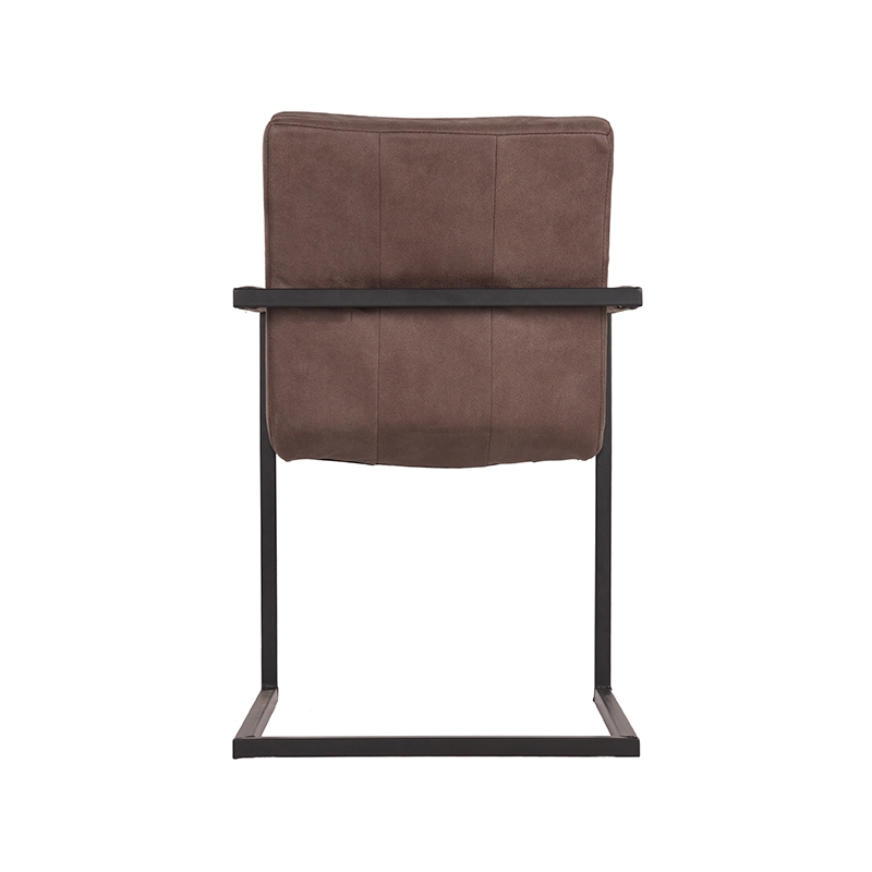 LABEL51 Eetkamerstoel Denmark - Truffel grijs - Microfiber