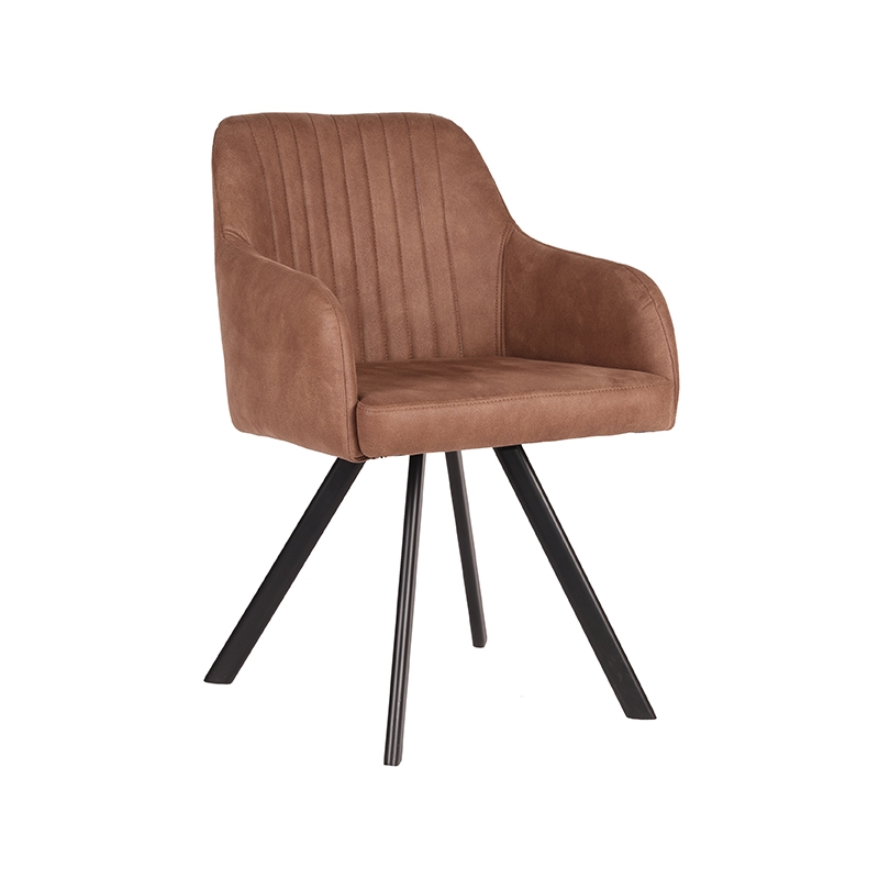 LABEL51 Eetkamerstoel Floor - Tanny - Microfiber