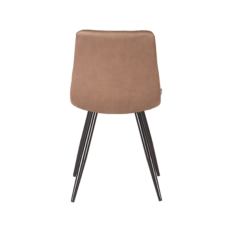 LABEL51 Eetkamerstoel Jay - Stone - Microfiber