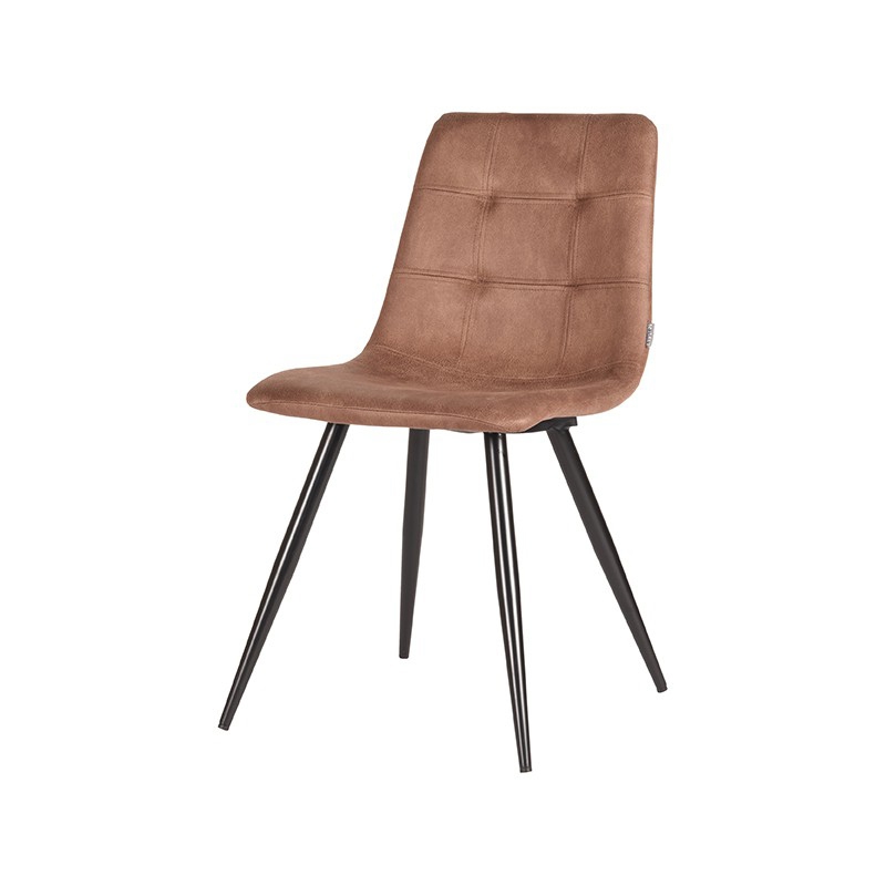 LABEL51 Eetkamerstoel Jay - Tanny - Microfiber
