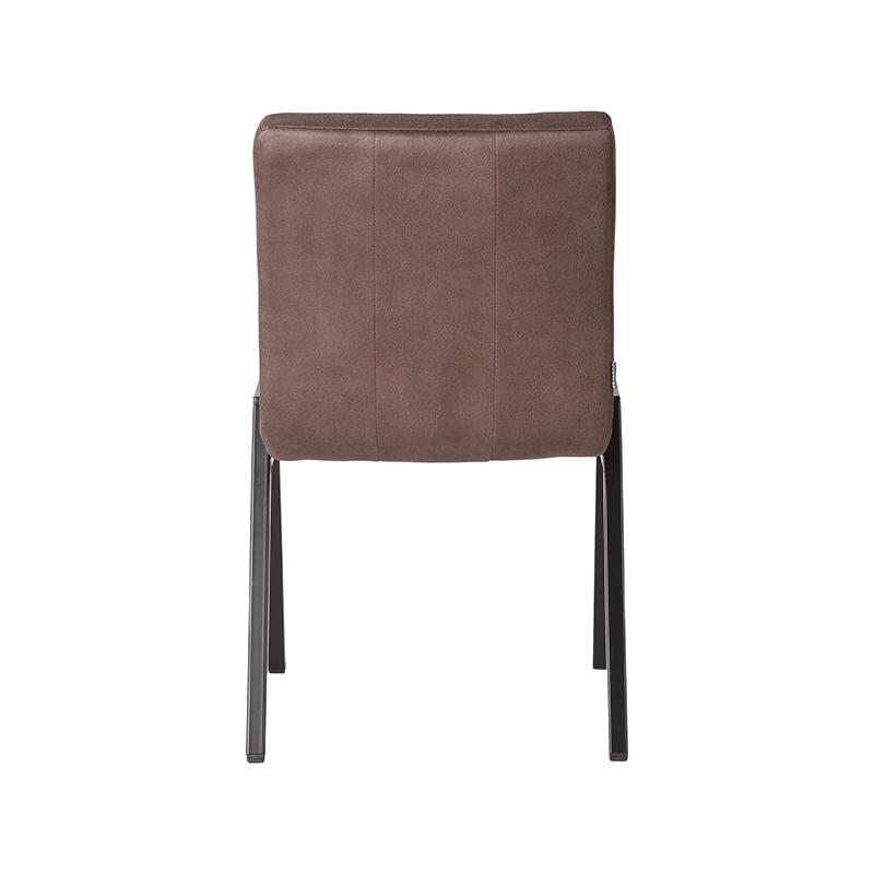 LABEL51 Eetkamerstoel Matz - Truffel grijs - Microfiber