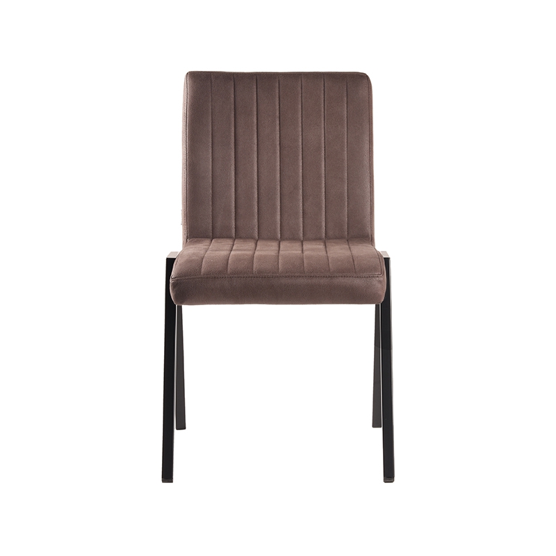 LABEL51 Eetkamerstoel Matz - Truffel grijs - Microfiber