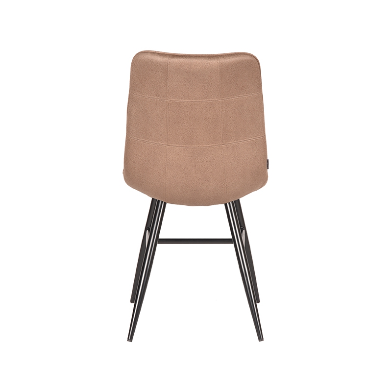 LABEL51 Eetkamerstoel Otis - Stone - Microfiber