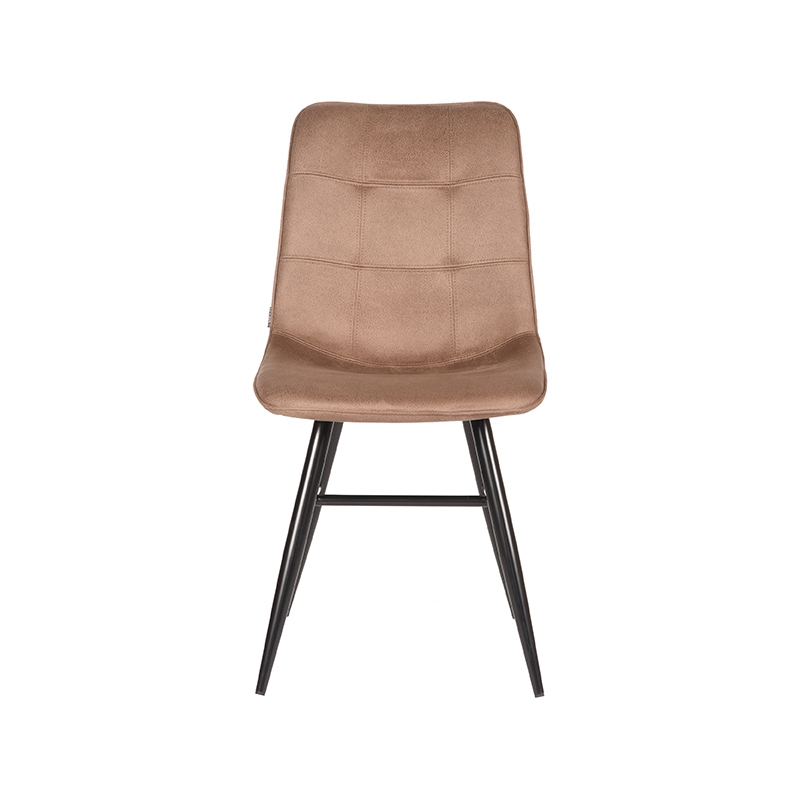 LABEL51 Eetkamerstoel Otis - Stone - Microfiber