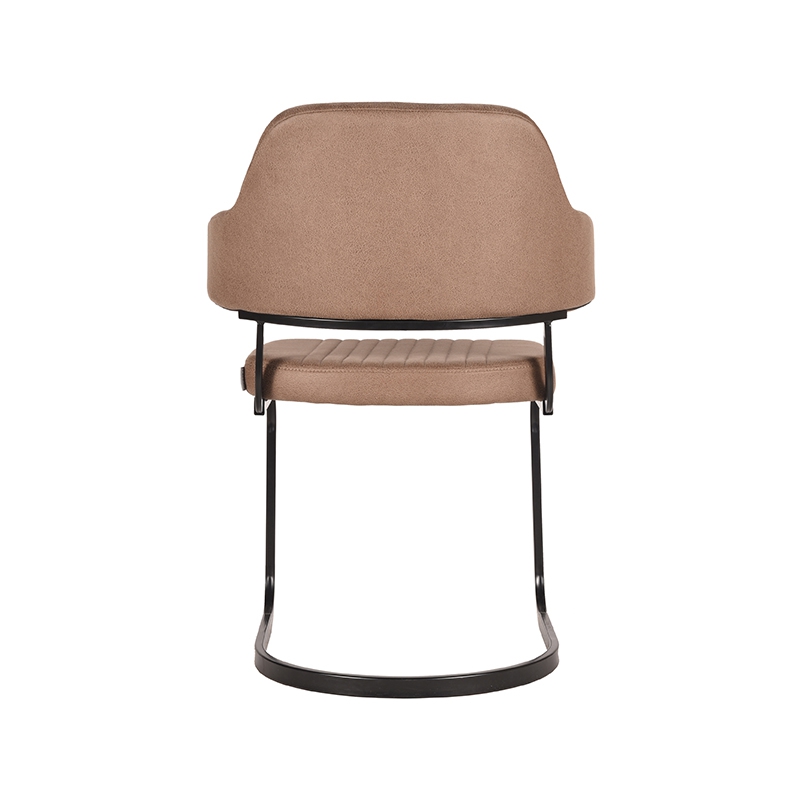 LABEL51 Eetkamerstoel Otta - Stone - Microfiber