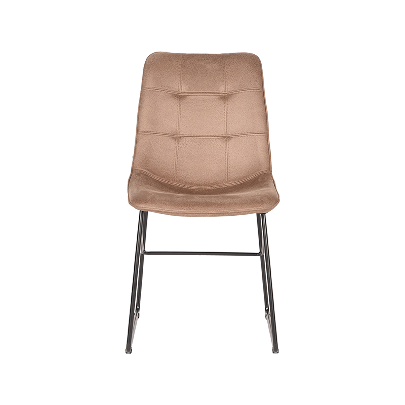 LABEL51 Eetkamerstoel Slim - Stone - Microfiber