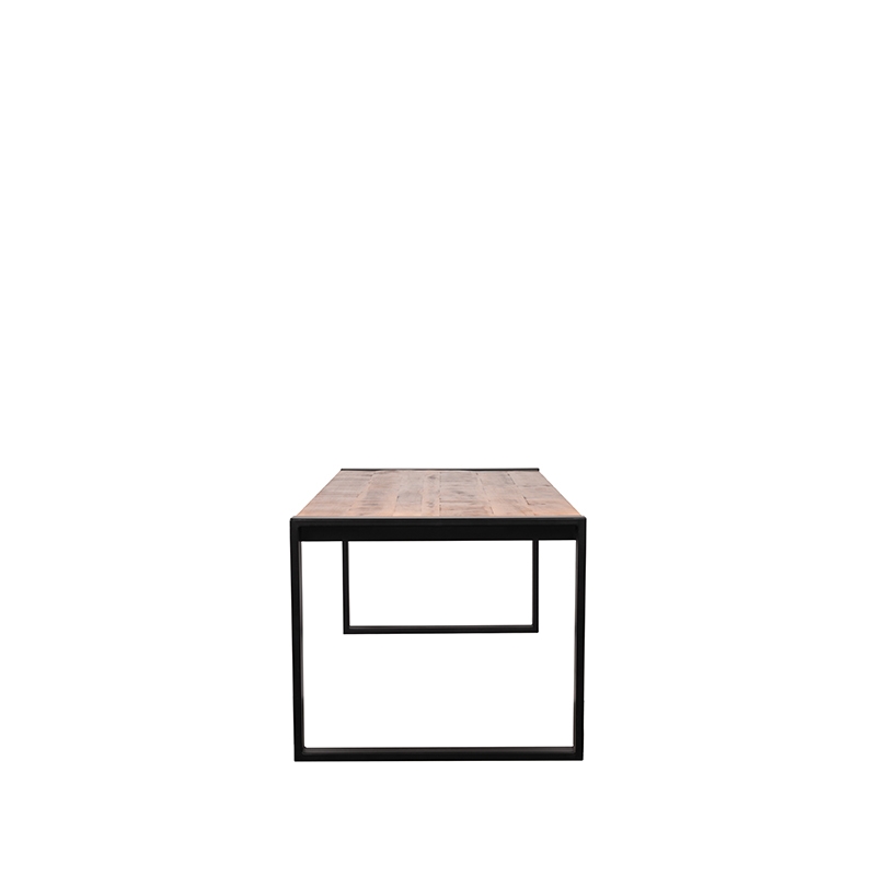 LABEL51 Eetkamertafel Brussels - Rough - Mangohout - 240x100 cm