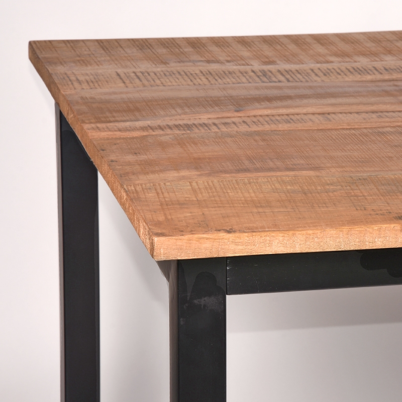LABEL51 Eetkamertafel Ghent - Rough - Mangohout - 180x90 cm