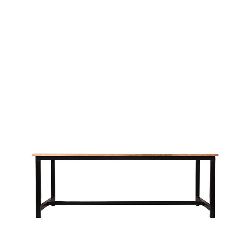 LABEL51 Eetkamertafel Ghent - Rough - Mangohout - 180x90 cm