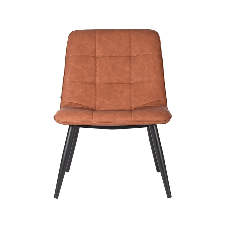 LABEL51 Fauteuil James - Cognac - PU-Leder