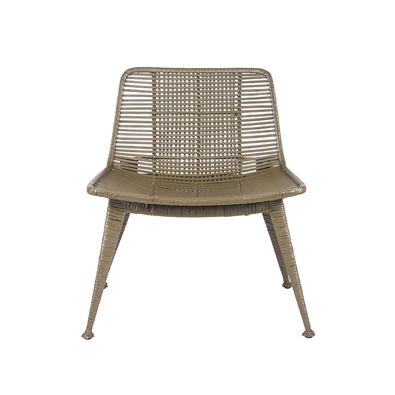 LABEL51 Fauteuil Rex - Army green - Rotan