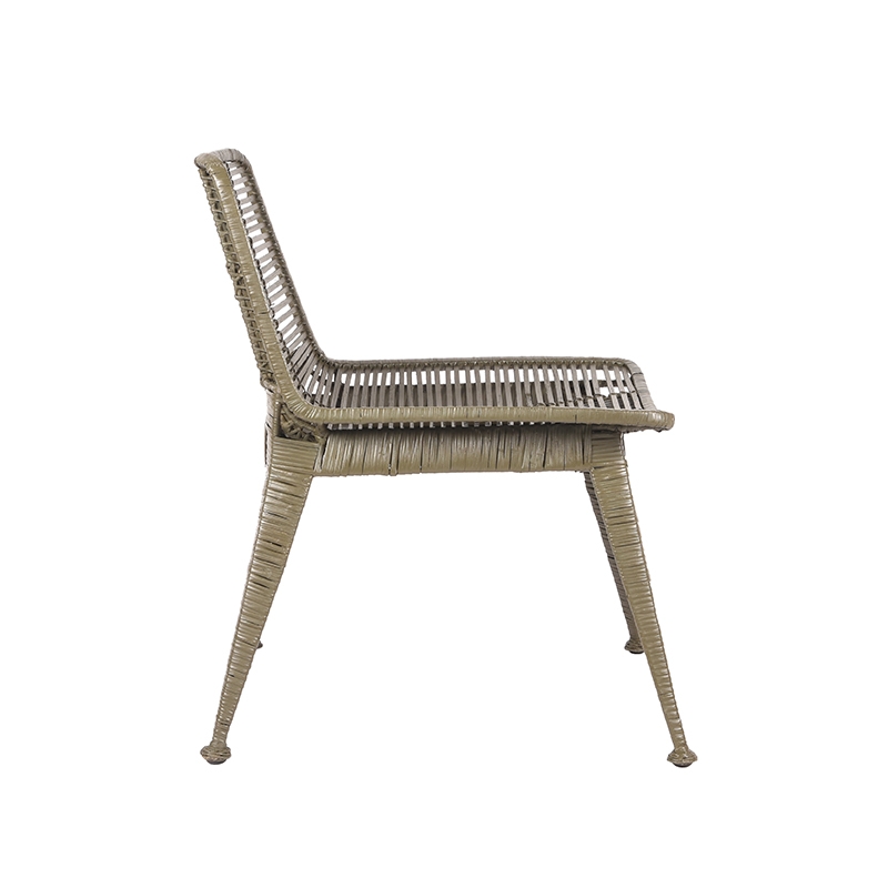 LABEL51 Fauteuil Rex - Army green - Rotan