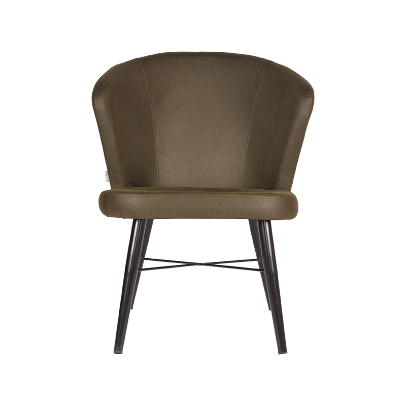 LABEL51 Fauteuil Wave - Army green - Microfiber